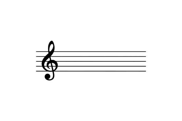 Download Treble Clef Music Staff - Clef Collection