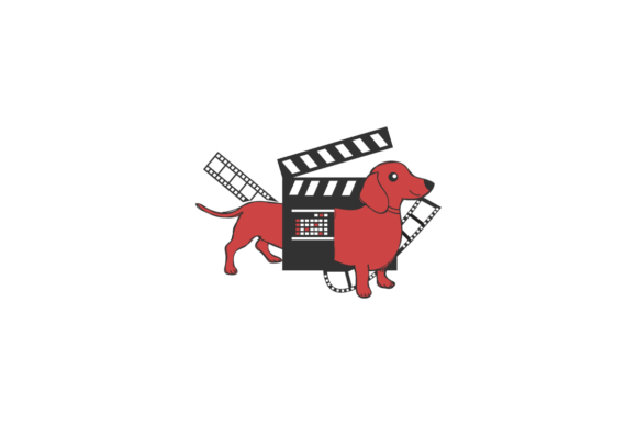 Download Red Dog Entertainment Film Studio Mascot - Red Collection