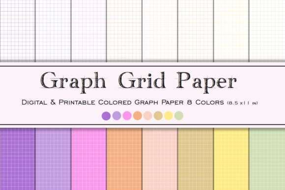 Download Graph Grid Paper Colored Paper - Red Collection