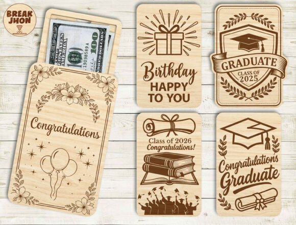 Download Graduation Money Holder SVG Bundle - Graduation Collection