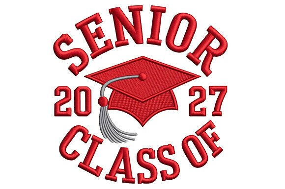 Download Graduation Senior Class of 2027 Png - Graduation Collection